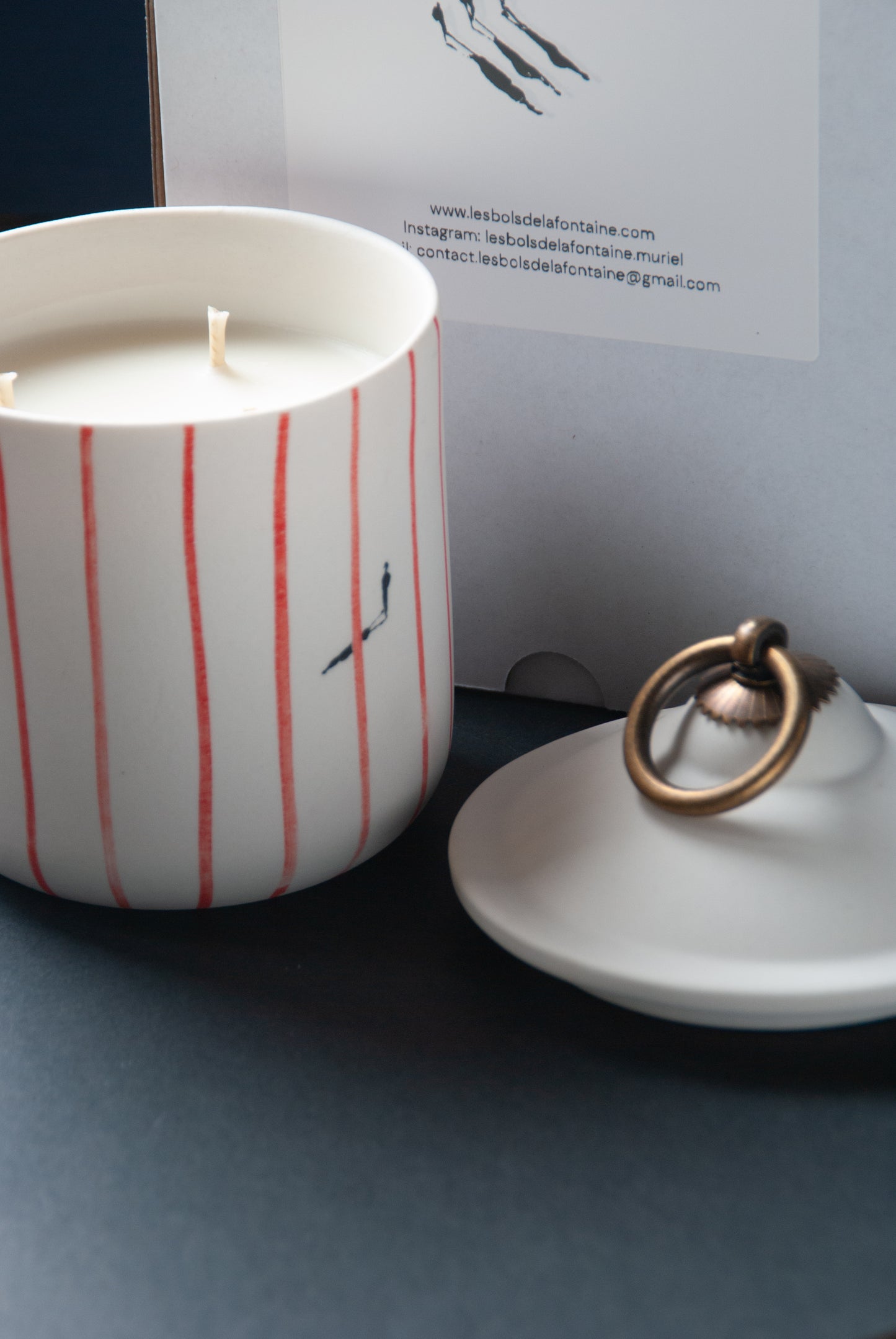 Boite bougie parfumée