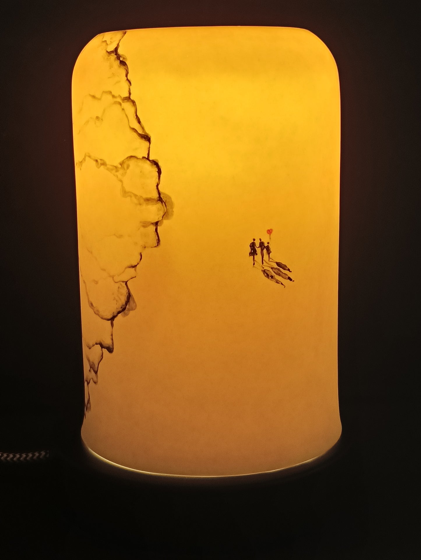 Lampe photophore à poser Bord de Mer